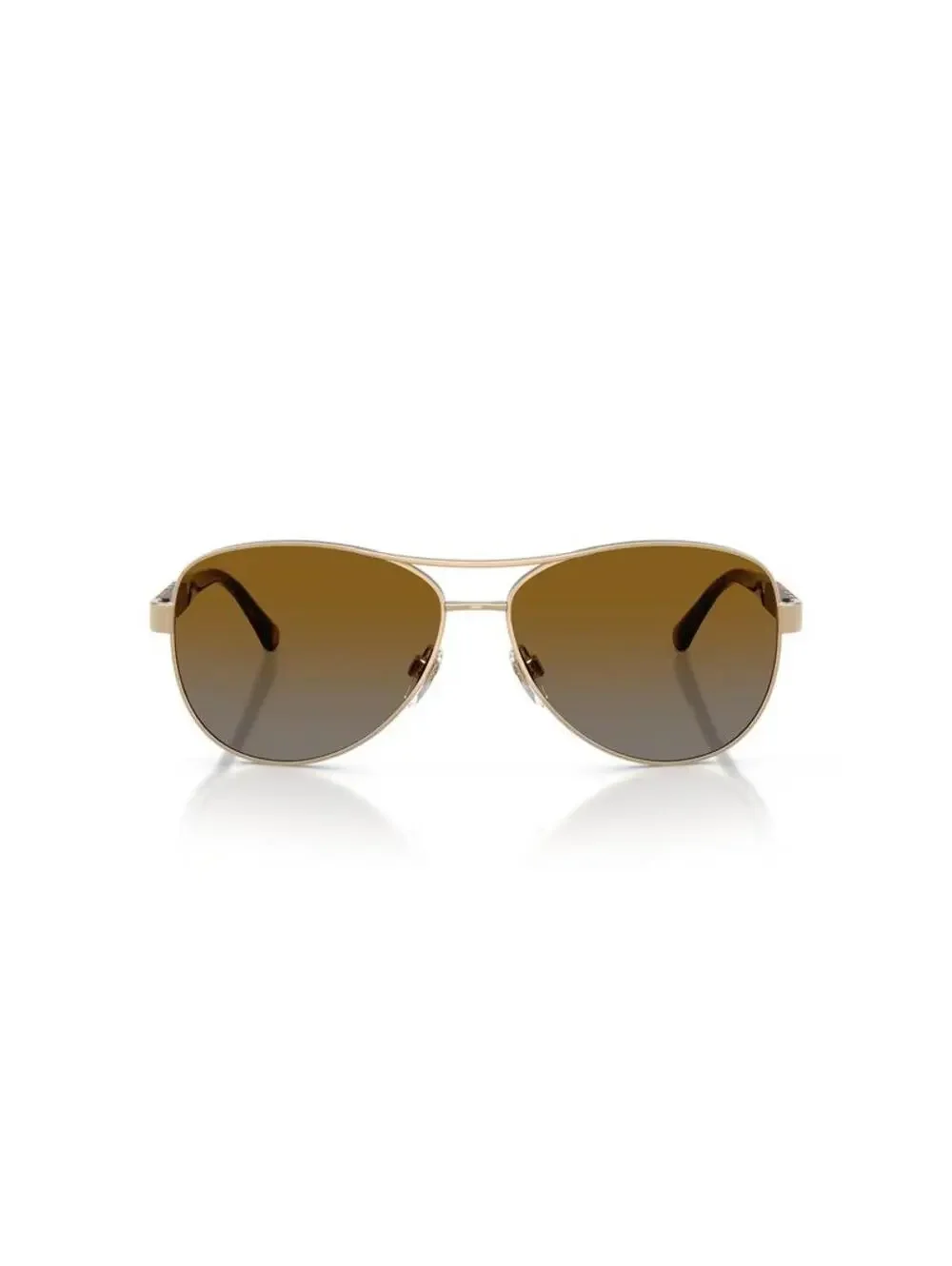 Authentic Burberry Sunglasses 0BE3080 114513 Gold/Brown, Aviator ITALY
